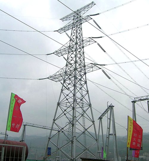220kV-雙回轉角塔